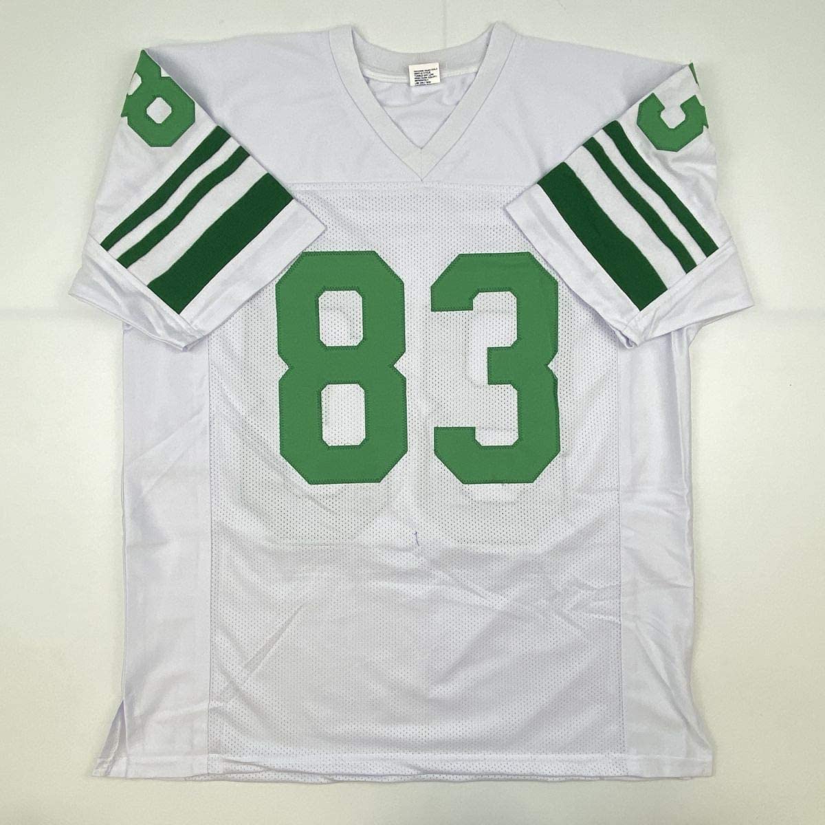Camiseta de fútbol blanca de Filadelfia autografiada/firmada por Vince Papale (JSA COA)