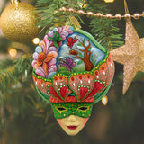 Carnival Mask Sculpted Ornament by G. DeBrekht - 621144
