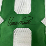 Camiseta de fútbol blanca de Filadelfia autografiada/firmada por Vince Papale (JSA COA)