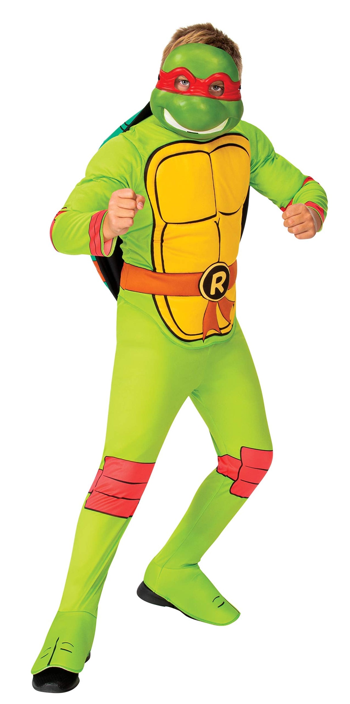 Boys Nickelodeon Retro Classic Teenage Mutant Ninja Turtles Raphael Costume
