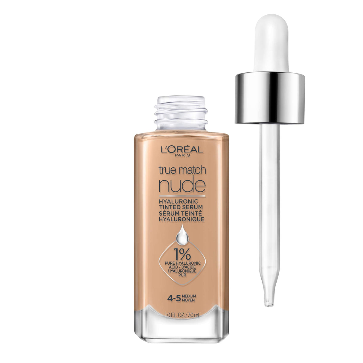 L'OREAL True Match Nude Hyaluronic Tinted Serum Foundation