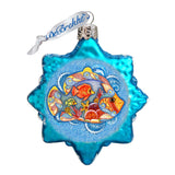 Adorno de cristal con forma de estrella de Mercurio de G. DeBrekht - Decoración navideña costera - 775477