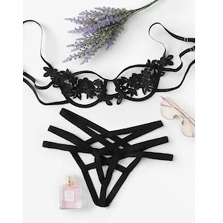 Sexy lingerie three-point suit - Lootquake