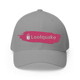 Embroidered Cap with Pink Lootquake Logo