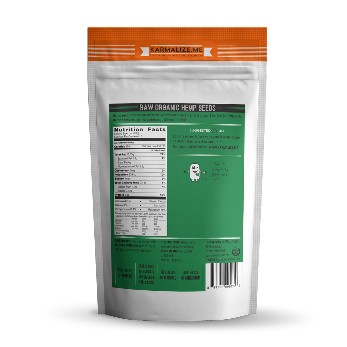 Raw Organic Hemp Seeds-1