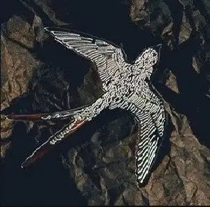 Ins Wind Silver Flying Bird  Swallow Metal Brooch - Lootquake