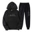 Men's And Women's Fleece-lined Sweater Suit Autumn And Winter Heart Figure Hoodie - Lootquake