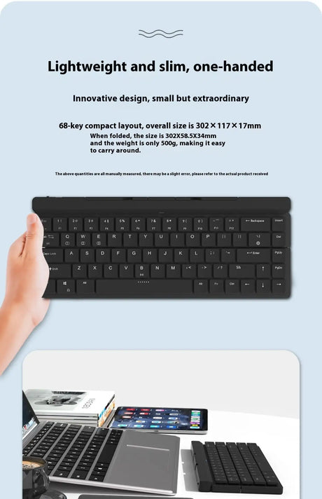 RK925 Bluetooth Mechanical Keyboard Low Axis Computer Cellphone Tablet Universal Keyboard - Lootquake