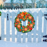 Christmas Holiday Door Wreath by G. DeBrekht - Christmas Decor - 8185307H