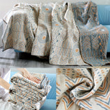 Serviette de canapé polyvalente toutes saisons - Réversible, lavable en machine, parfaite pour le camping et les cadeaux