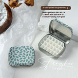 Manicure Watercolor One-piece Flip Small Iron Box 24-piece Portable Mini Palette