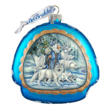 Cool Winds Father Winter Glass Ornament by J. Bergsma - Christmas Decor - 756-862-JB