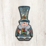 Old World Christmas Snowman Door Decor by G. DeBrekht - Christmas Santa Snowman Decor - 8116420H