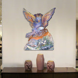 Ángel de nieve para puerta, decoración navideña de Josephine Wall - Decoración navideña - 842131H-JW