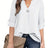 Women's Long Sleeved Simple And Versatile Casual Pearl Button Shirt - Lootquake