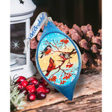 Sing Song Glass Ornament Set of 3 by G. DeBrekht - Christmas Décor - 74120-B3