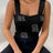 Ladies' V-neck Printed Fashionable Casual Camisole Vest - Lootquake