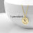 Personalized Pendant Stainless Steel Necklace - Lootquake