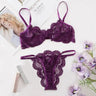 Ladies Underwire Lace Lingerie Suit Fashion - Lootquake