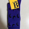 1 Pair Moon Pattern Trendy Y2K Hip Hop Socks, Casual Versatile Soft Comfortable Outdoor Sports Socks