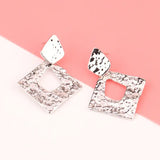 European And American Fashion Exaggerated Irregular Earrings Simple Geometric Female Vintage Earrings - Lootquake