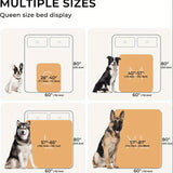 Reversible Waterproof Dog Blanket - Soft Sherpa Fleece Pet Mat for Small to Large Breeds, Tear-Resistant Couch & Sofa Protector, Machine Washable, Cat Blanket, Puppy, Furniture Protector