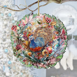 Adornos de madera con forma de corona de pavo para Acción de Gracias, de G. Debrekht - 8611083