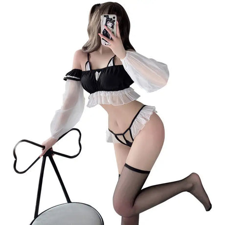 Lingerie Ladies Catwoman Uniform Set - Lootquake