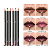 Waterproof Nude Lip Liner 36 Colors, Non-smudge