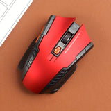 Souris de jeu sans fil ConnectFit 2,4 GHz avec récepteur USB – Compatible avec Windows 7/2000/XP/Vista, idéale pour les accessoires PC et ordinateurs portables