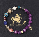 Natural Stone Hemp Stone Cut Surface Eight Planets Personalized Fashionable All-match - Lootquake