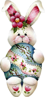 Bunny Hugs Easter Door Decor by Jamie Mills-Price - Easter Spring Decor - 8457602H
