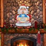 Merry Christmas Door Decor by G. DeBrekht - Christmas Santa Snowman Decor - 8117810H-MC