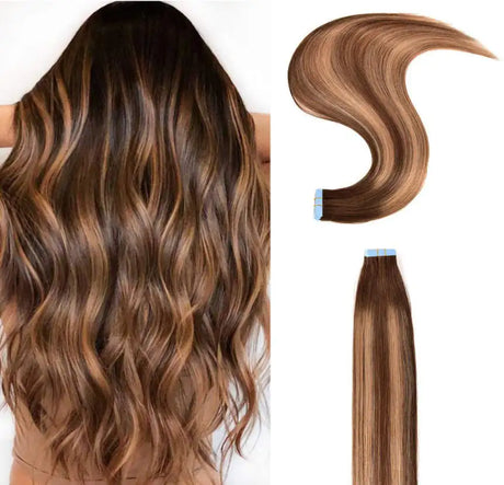 Female Traceless Invisible Real Hair Wig Extension - Lootquake