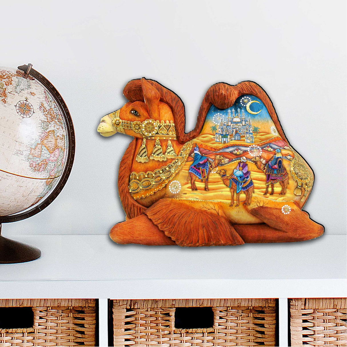 Decoración para puerta del Nacimiento de los Reyes Magos de G. DeBrekht - Decoración navideña del Nacimiento - 8126519H