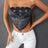 Ladies' Sexy Crop Top With Exposed Shoulders And Vacation Style Strapless Top - Lootquake