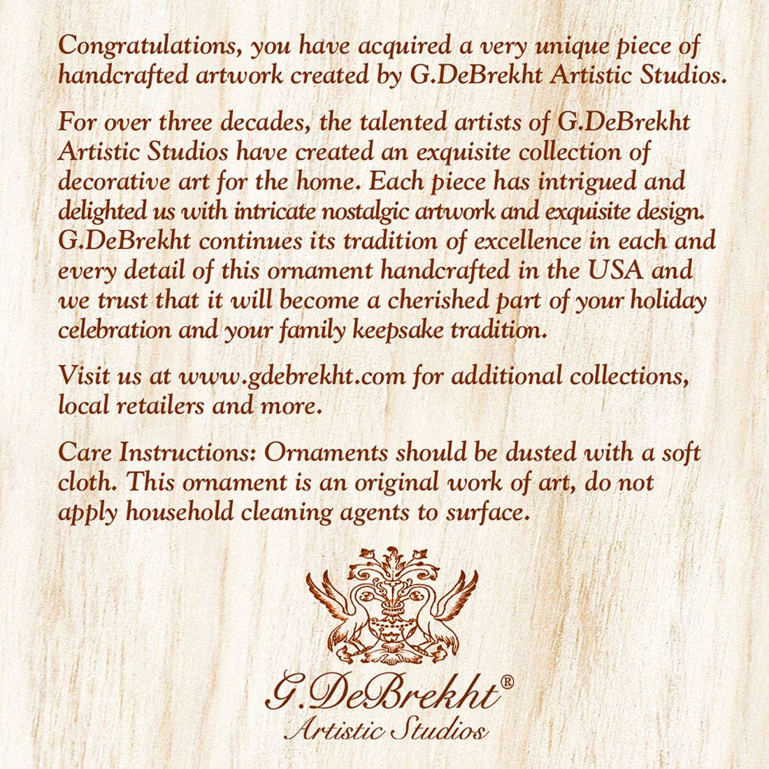 Eagles Snowflake Mercury Glass Ornament by G. DeBrekht - Wildlife Holiday Décor - 771033