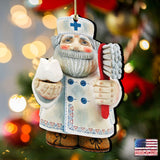 Dentist Christmas Wooden Ornaments by G. DeBrekht - Christmas Santa Snowman Decor - 8151922