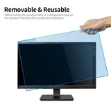 Hanging Blue Light Blocking Screen Protector High-transmittance-Anti-UV Eye Protection Film for 23-24'' Desktop-Monitor - Lootquake