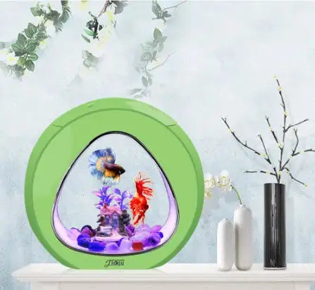 Desktop fish tank aquarium - Lootquake