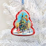 Christmas Joy Mercury Glass Ornaments by G. Debrekht - Christmas Décor - 776027