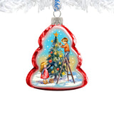 Christmas Joy Mercury Glass Ornaments by G. Debrekht - Christmas Décor - 776027