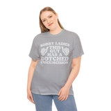 Sorry Ladies This Guy Has A Botched Circumcision Funny Shirt