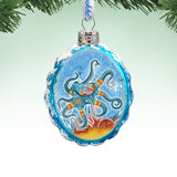 Octopus Mercury Glass Ornament by G. DeBrekht - Coastal Holiday Décor - 777374