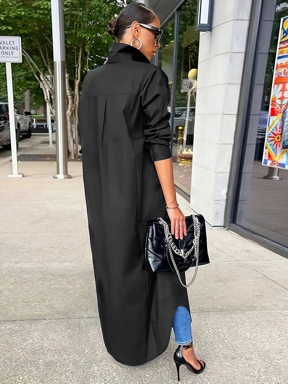 Long-sleeved Casual Shirts And Dresses With Multiple Wear Methods. - Lootquake