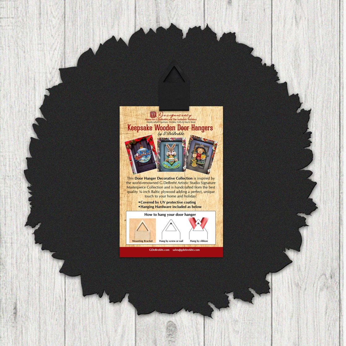 Pieza para colgador de puerta de girasol de Ucrania - Decoración Internacional - 8187125H