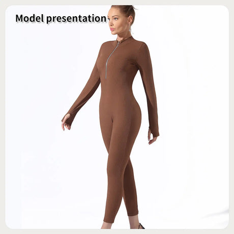Women's Fashion Simple Solid Color Bodysuit - Lootquake