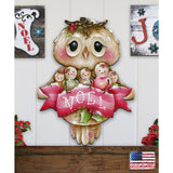 Owl You Need Is Love Door Decor by Jamie Mills-Price - Christmas Decor - 8457509H