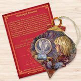 Fairy Wooden Ornaments by Josephine Wall - Christmas Decor - 845619-JW