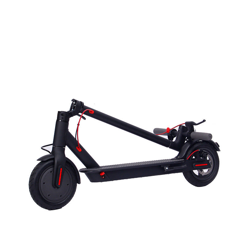 Patinete eléctrico plegable de 8,5 pulgadas y aleación de aluminio.